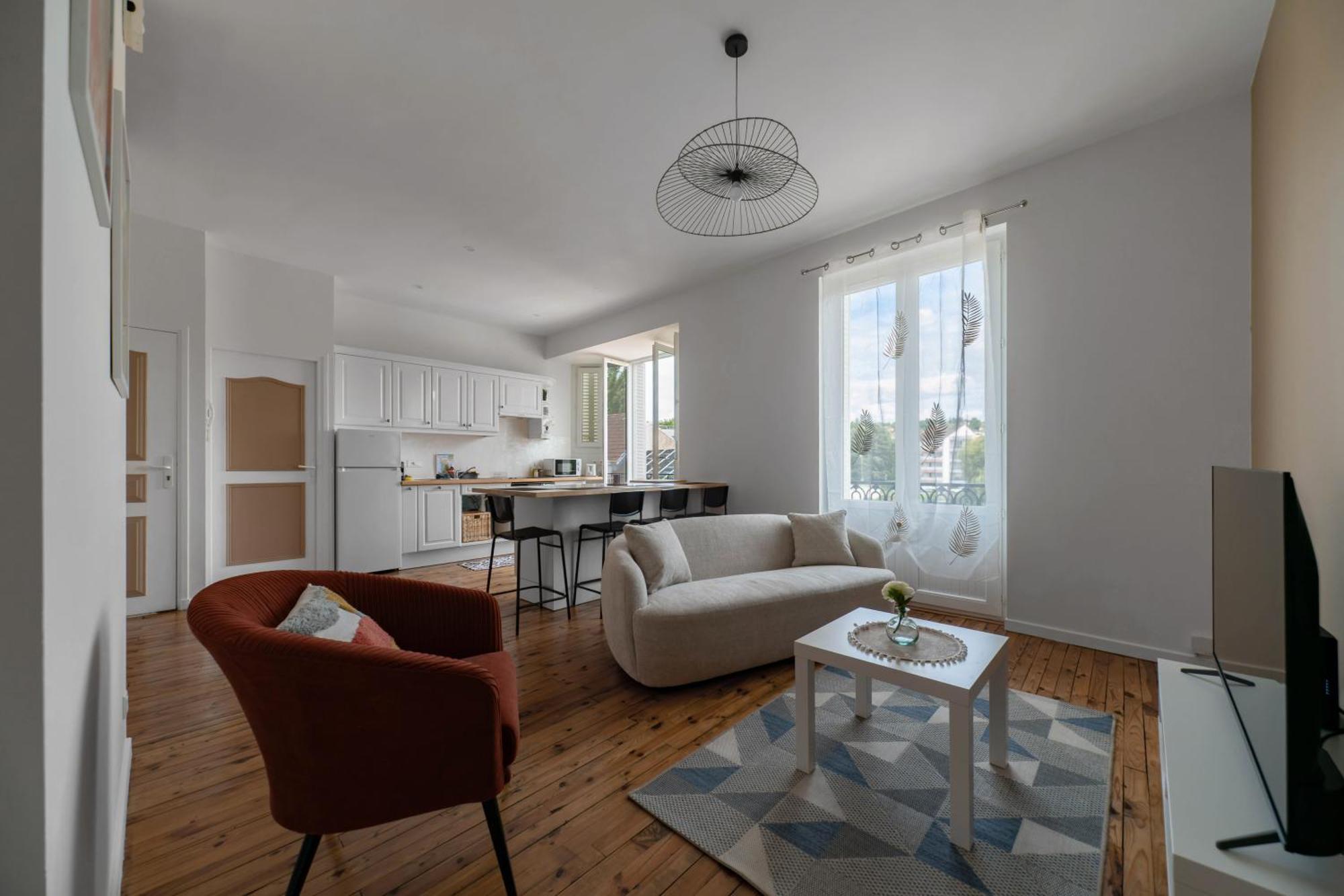 Le Grenet - Appartement Design En Duplex Vichy Kültér fotó