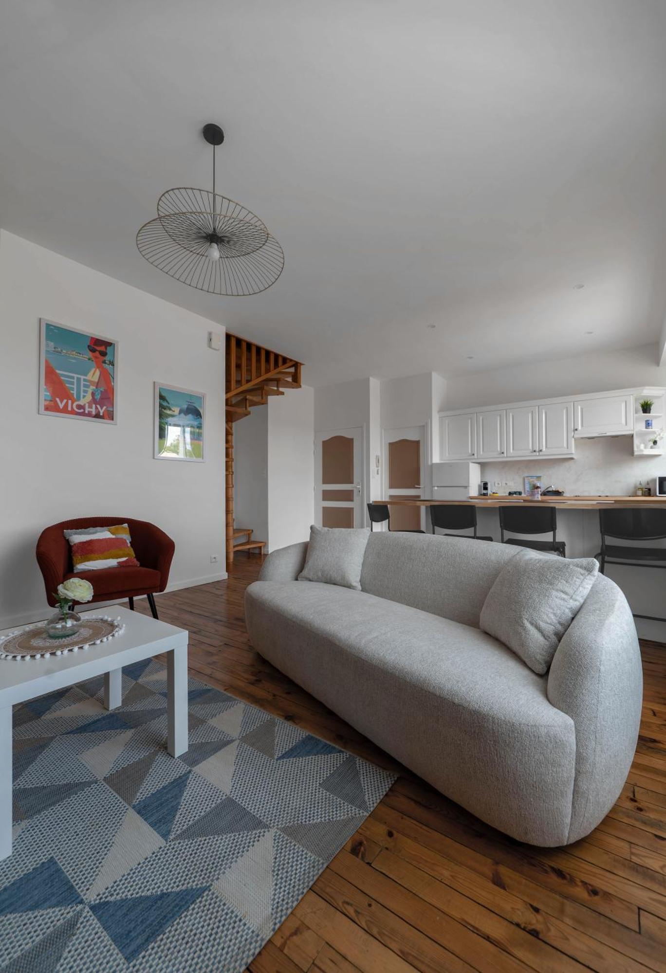 Le Grenet - Appartement Design En Duplex Vichy Kültér fotó